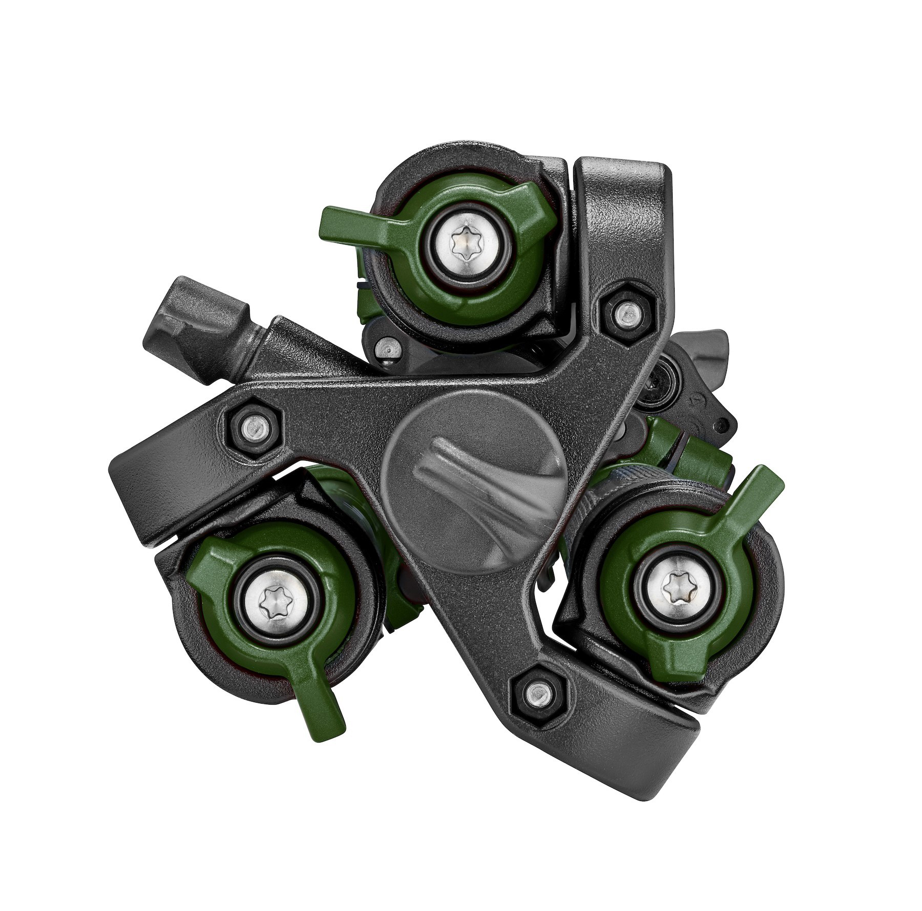 MANFROTTO MKBFRA4GR-BH Befree Dreibein Stativ, Grün, Höhe offen bis 1440 mm