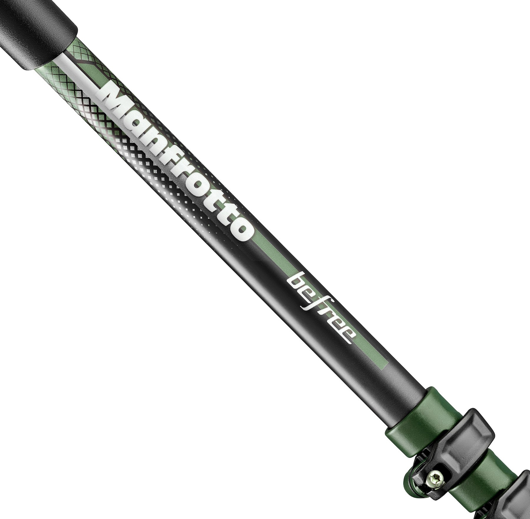 MANFROTTO MKBFRA4GR-BH Befree Dreibein Stativ, Grün, Höhe offen bis 1440 mm