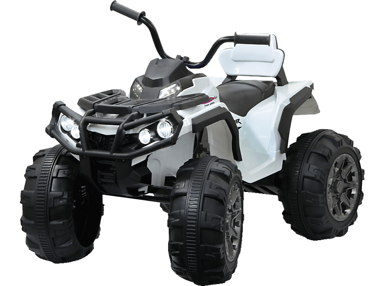JAMARA KIDS Ride-on Quad Protector weiß 12V Rutscher, Weiß/Schwarz | Kinder Elektrofahrzeuge