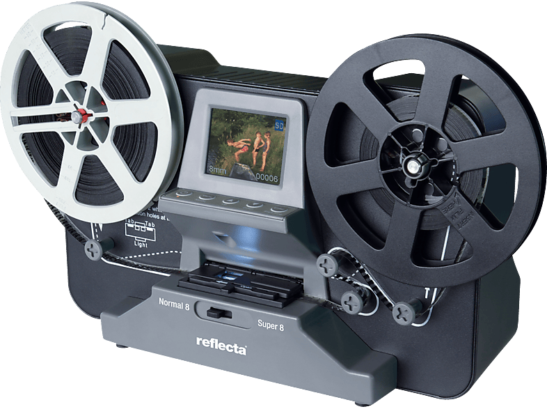Reflecta Super 8 Normal 8 Film Scanner 1440 X 1080 Dpi Cmos Mediamarkt