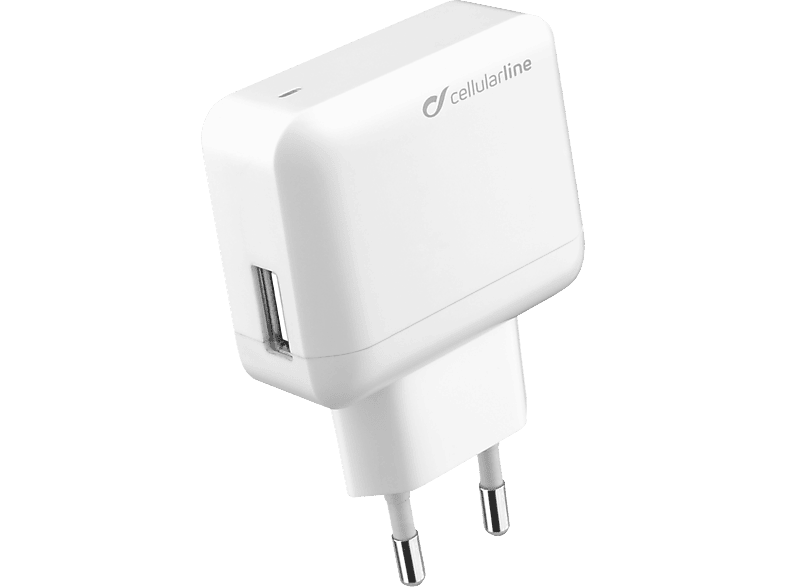 CELLULAR LINE Netadapter USB Charger Ultra - Fast Charge (ACHUSBMOBILE2AW)