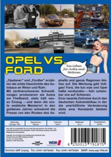 OPEL vs. Fahrzeugbau DVD FORD Rivalen - im