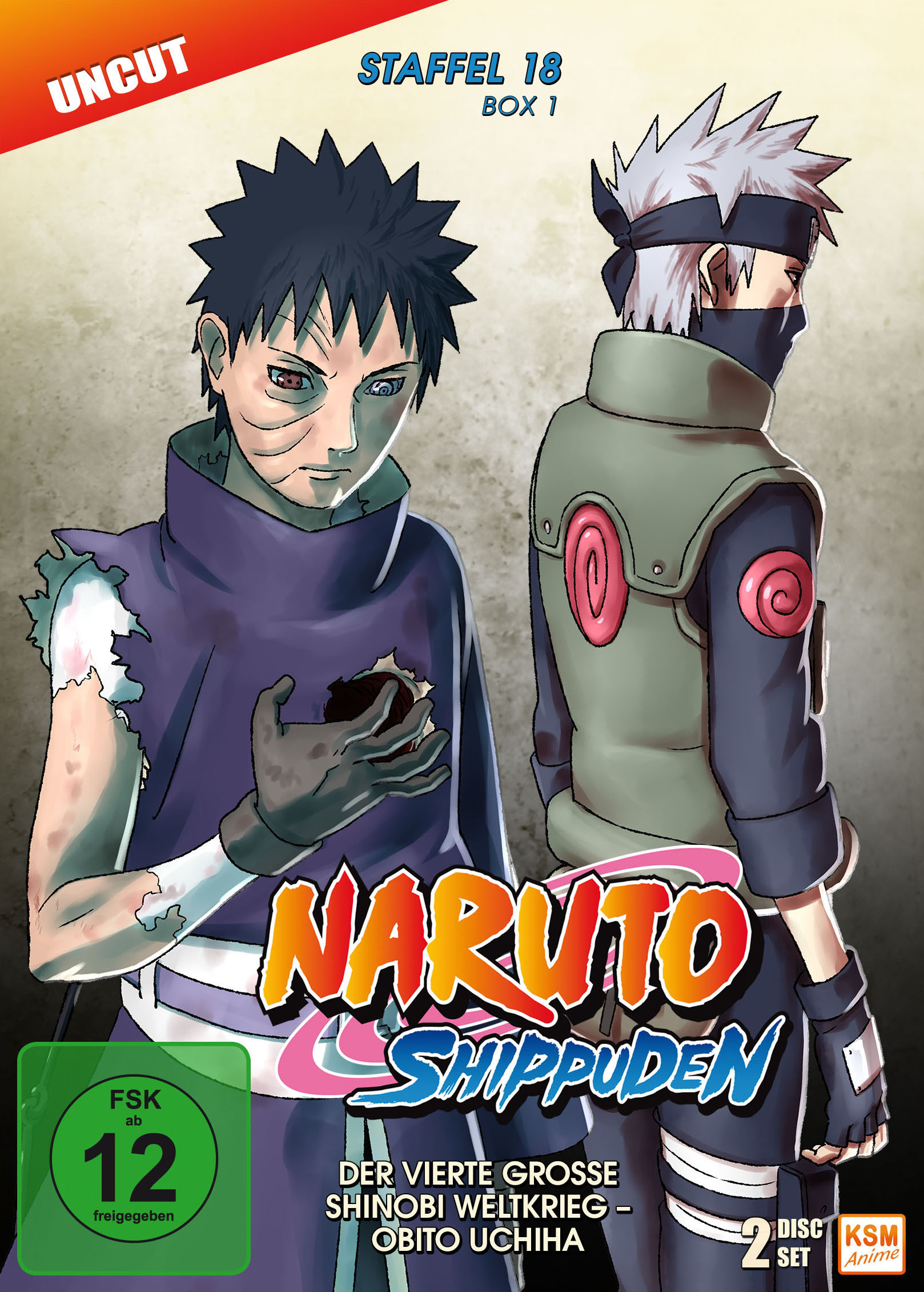 Naruto Shippuden - Staffel 18.1 DVD