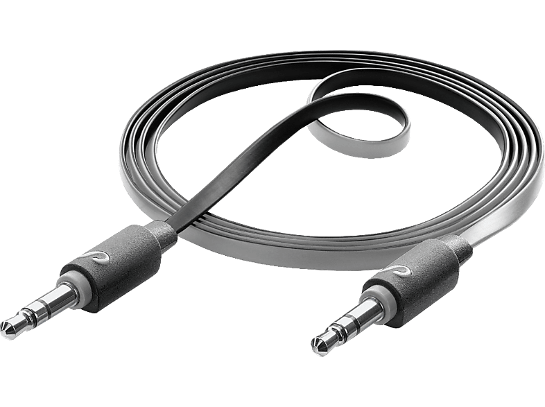 CELLULARLINE Audiokabel AUX Music 3.5 mm jack 1 m Zwart (AUXMUSICK)