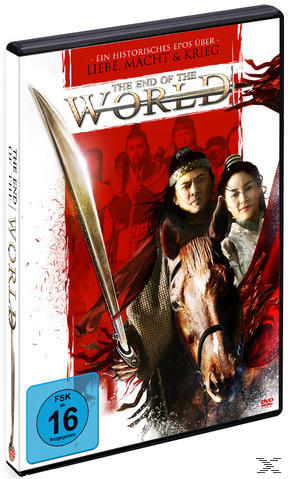 DVD-Hülle mit Filmcover: ein Schwert, ein Pferd und Menschen.