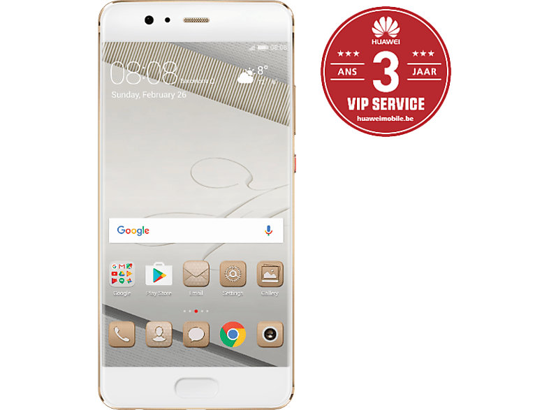 HUAWEI Smartphone P10 Plus Dazzling Gold (51091FEF)