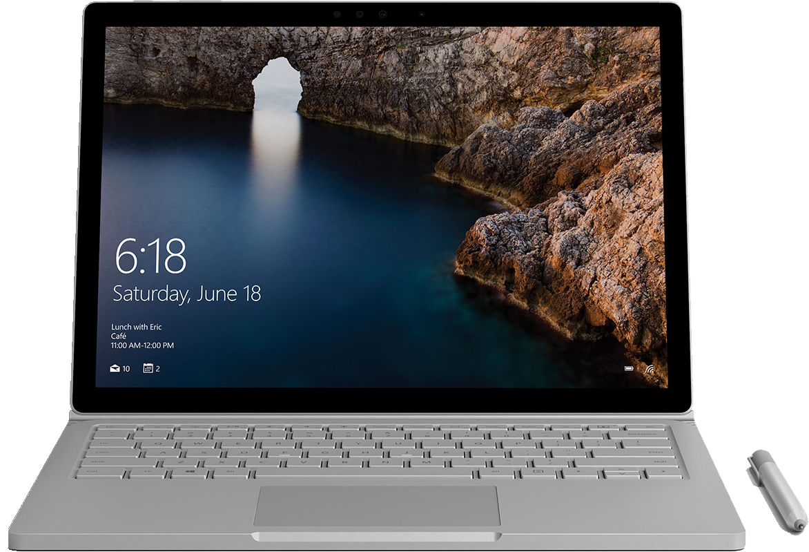 MICROSOFT Surface Book 13.5" Intel Core i5-6300U 256 GB 8 GB RAM