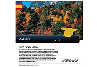 GARMIN TOPO Spain v6 PRO - Kartenmaterial (Schwarz)