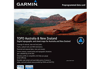 GARMIN TOPO Australia & New Zealand - Kartenmaterial (Schwarz)