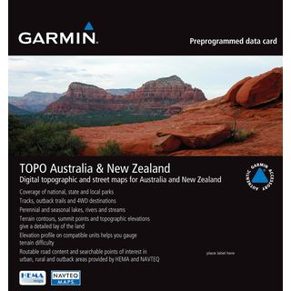 GARMIN TOPO Australia & New Zealand - Cartes