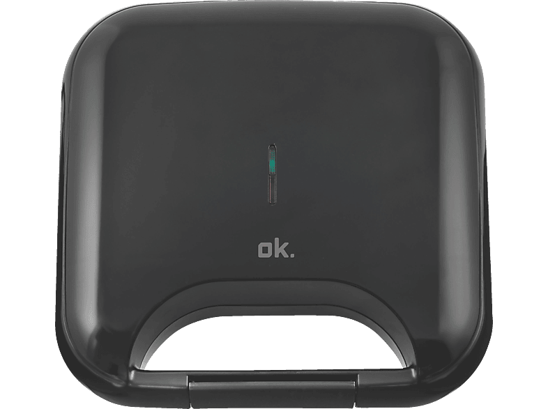 ok. OSM 1111 Sandwichmaker, Schwarz, 750 Watt