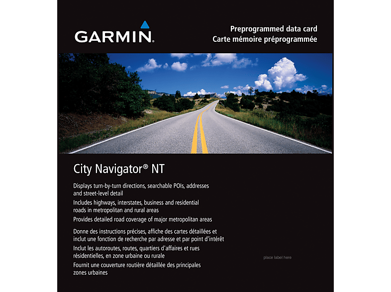 GARMIN City Navigator® North America NT: Canada Only | micro-SD/SD