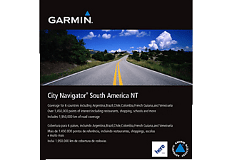 GARMIN GARMIN City Navigator South America NT - Mappa per navigation - In scheda microSD/SD - Colorato - Materiale cartografico
