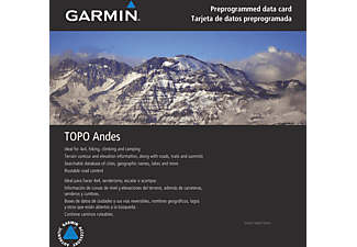 GARMIN TOPO Andes - Kartenmaterial (Schwarz)