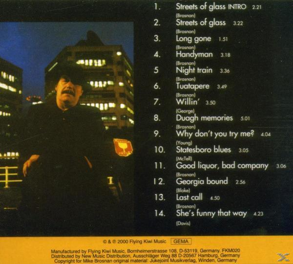 Mike Brosnan - Streets Of Glass  - (CD)