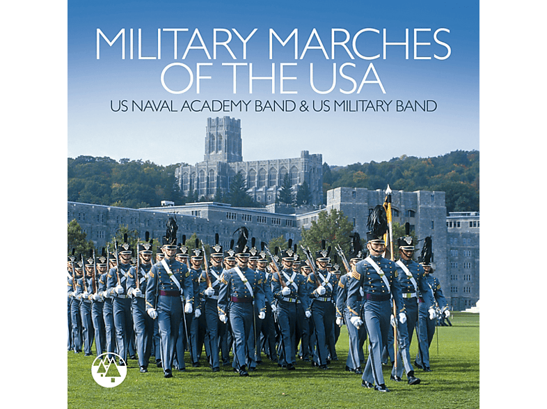 U.S.Naval Academy Band, Warner Bros Military Band - Military Marches Of The USA - (CD)