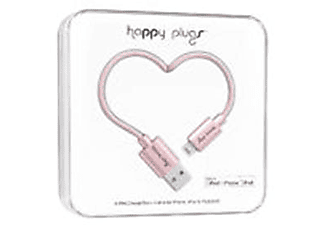 HAPPY PLUGS 9932 lıghtnıng to usb charge/sync cable 2 m pınk gold