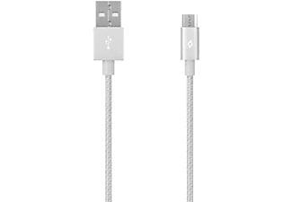TTEC AlumiCable 1.2 m 2DK11G Gümüş Micro USB Şarj Kablosu