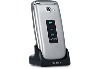 MYPHONE Rumba 2G SS ezüst nyomógombos kártyafüggetlen mobiltelefon