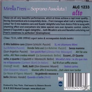 Mirella Freni, Diverse Orchester - Soprano Assoluta !  - (CD)