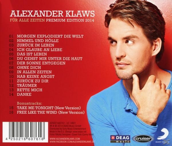 Alexander Klaws - Für alle Zeiten-Premium Edition 2014  - (CD)