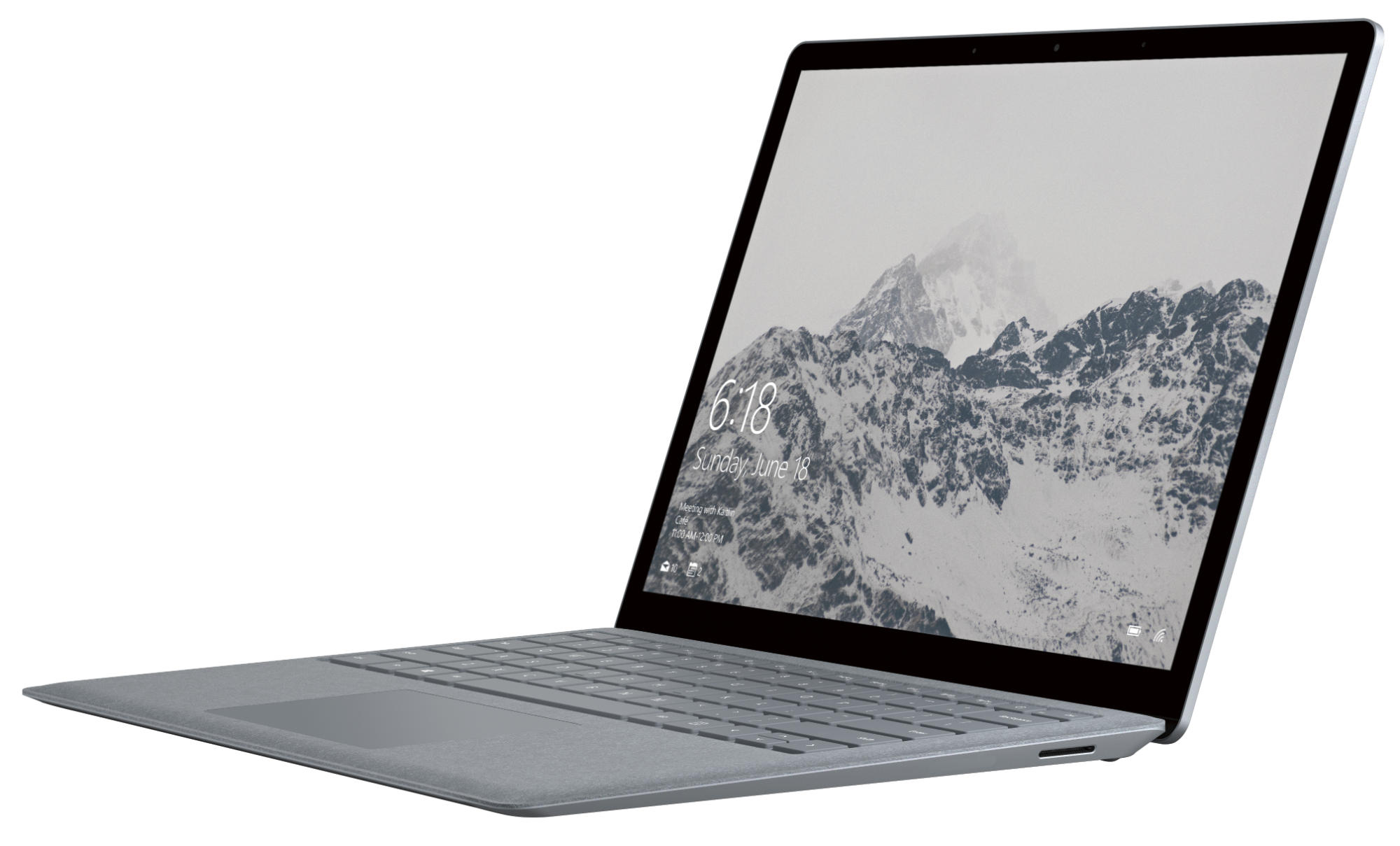MICROSOFT Surface Laptop - 13,5 Zoll - Intel® Core™ i5 i5-7200U - 4 GB - 128 GB - Intel® HD 620 - Windows 10