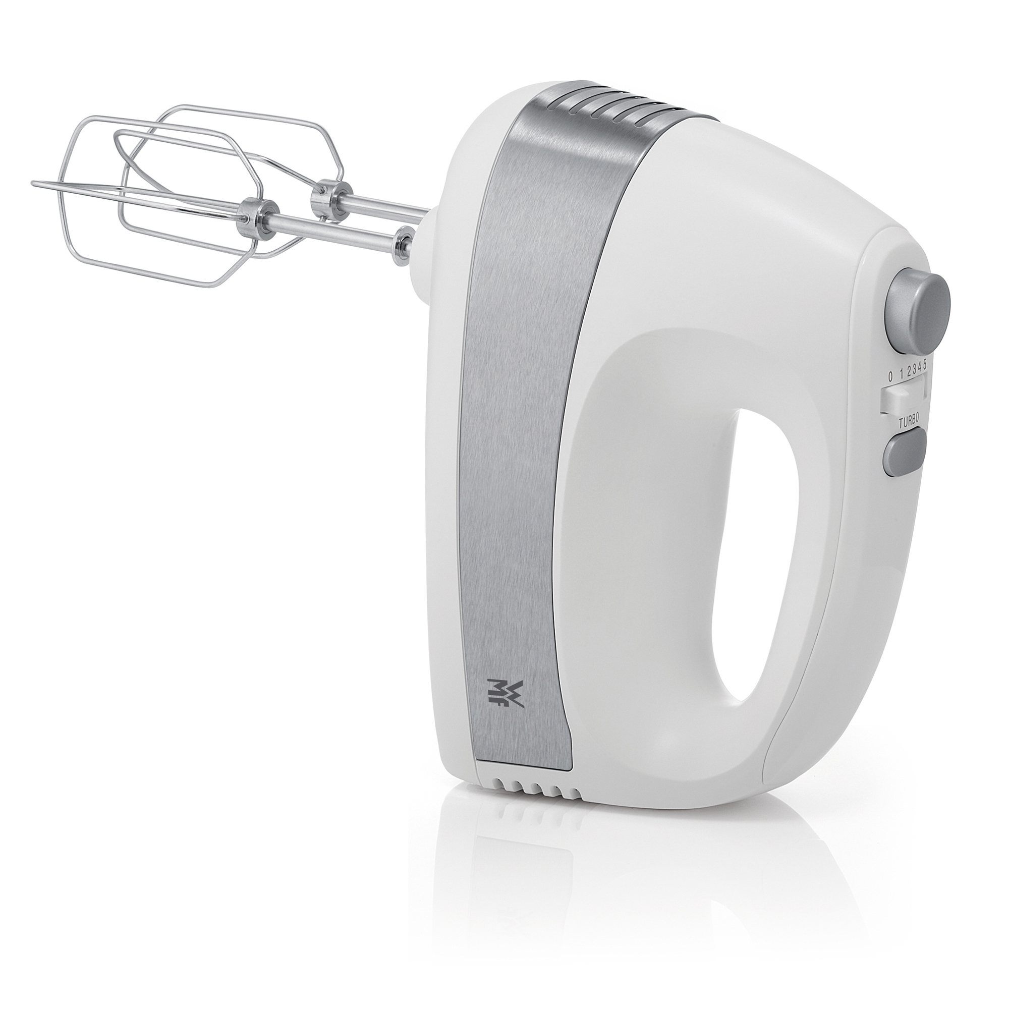 WMF 04.1638.0001 Kult S Handmixer Weiß/Cromargan® matt (300 Watt)