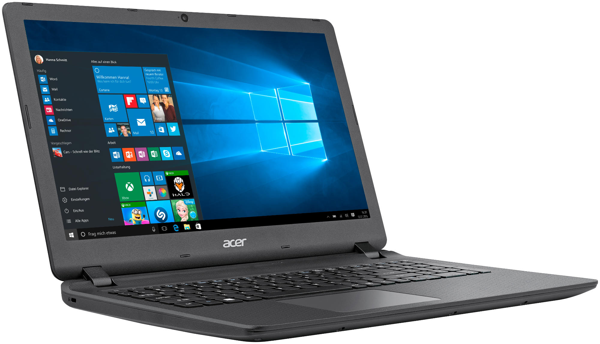 ACER Aspire ES 15 (ES1-572-31BD) - 15,6 Zoll - Intel® Core™ i3 i3-6006U - 8 GB - 1 TB - Intel® HD 520 - Windows 10 Home (64 Bit)
