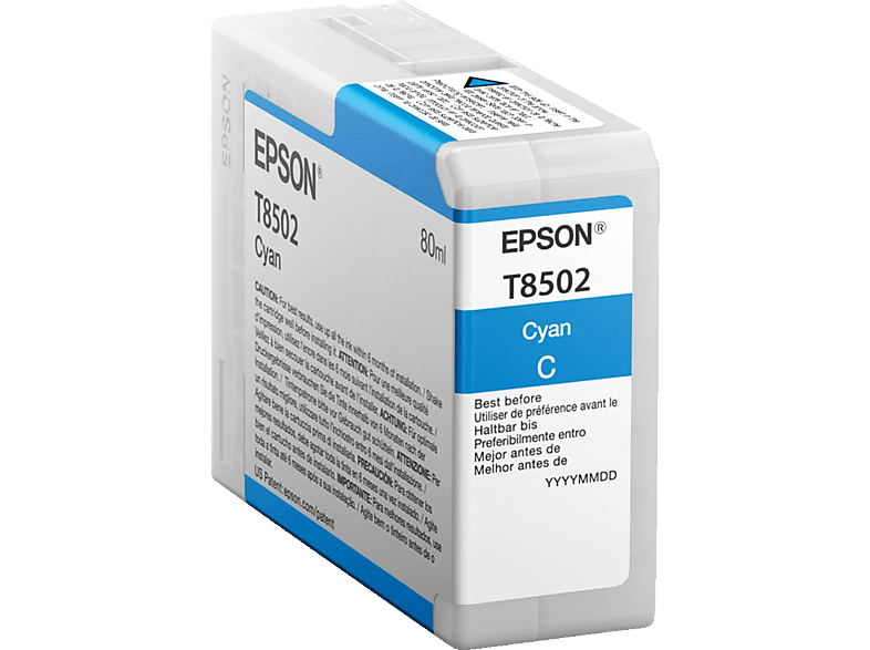 EPSON Original Tintenpatrone Cyan (C13T850200    )