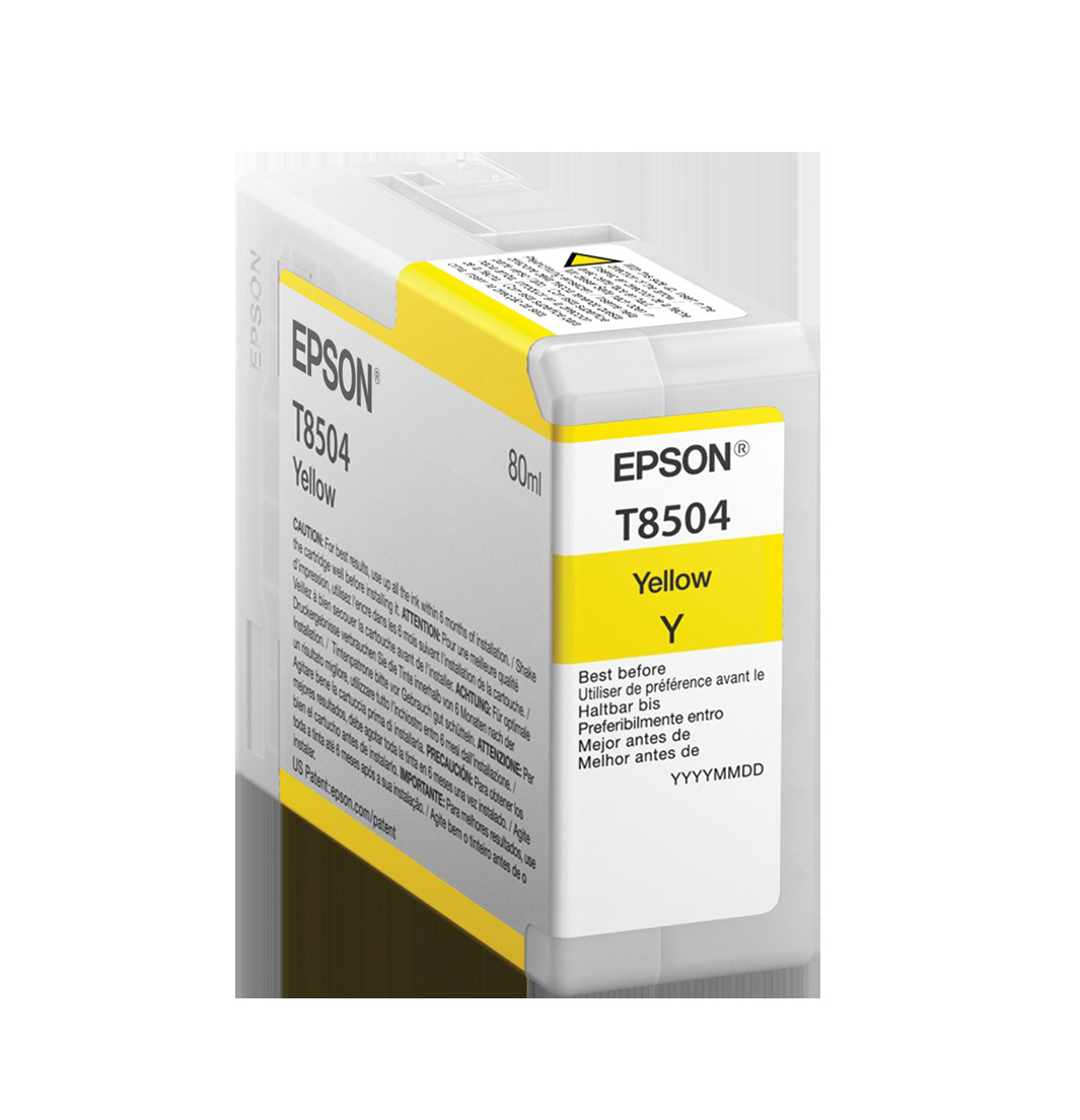 EPSON Original Tintenpatrone Gelb (C13T850400)