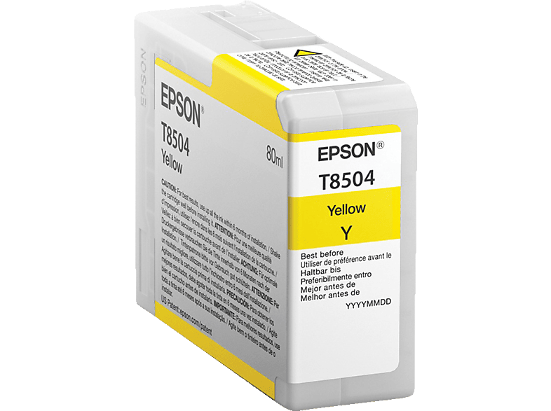 EPSON Original (C13T850400) Gelb Tintenpatrone