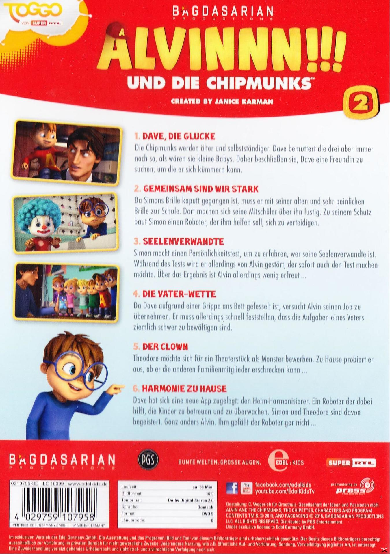 Alvinnn!!! And the Chipmunks: Gemeinsam Sind Wir Stark DVD