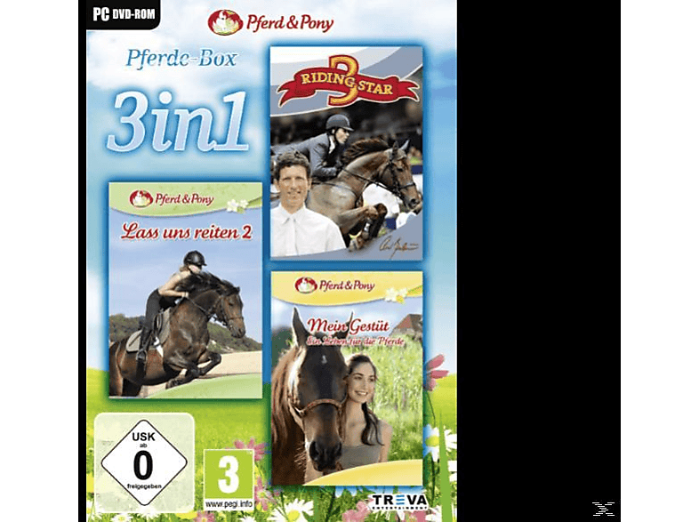 3in1 Bundle Pferdespiele Riding Star 3 Lass Uns Reiten 2 Mein Gestut Pc Mediamarkt