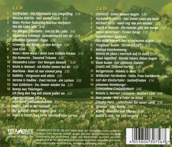 VARIOUS - Die Volkstümliche Hitparade (CD) Frühling2016 