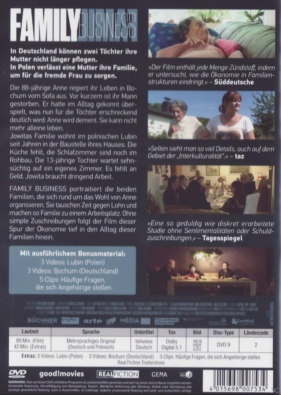 Rückseite einer DVD-Hülle mit Text auf Deutsch. Bilder einer Frau und einer Gruppe von Menschen werden gezeigt.