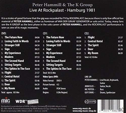 The K Group, Peter Hammill - Live At Rockpalast  - (CD + DVD Video)