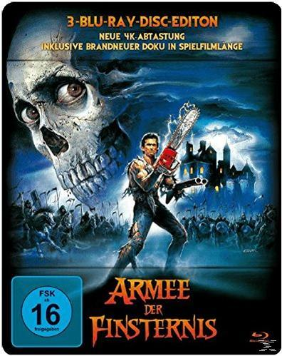 Die Armee der Finsternis – Exklusives Steelbook (Neue 4K-Abtastung+Neues Bonusmaterial, 3 Discs) Blu-ray