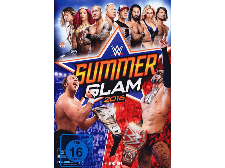 2016 Summerslam DVD
