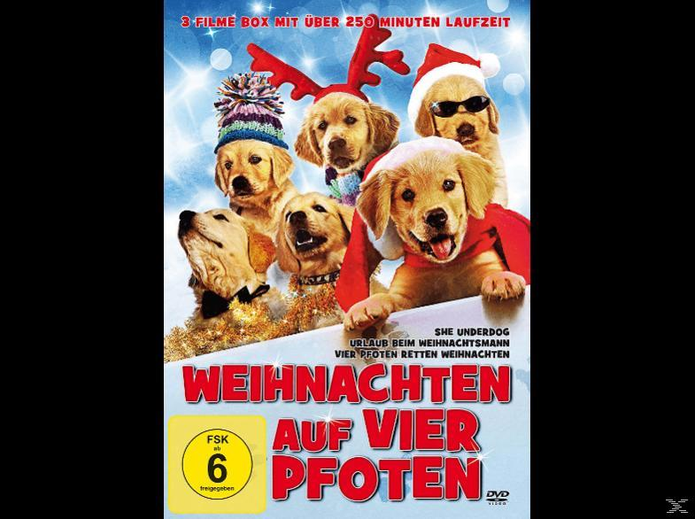 Weihnachten auf Pfoten (+Weihnachtsmütze) DVD