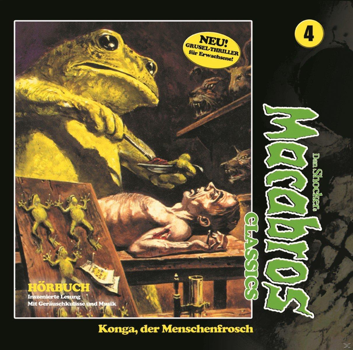 - Classics-Konga,der Shocker Menschenfrosch (CD) Macabros - Dan