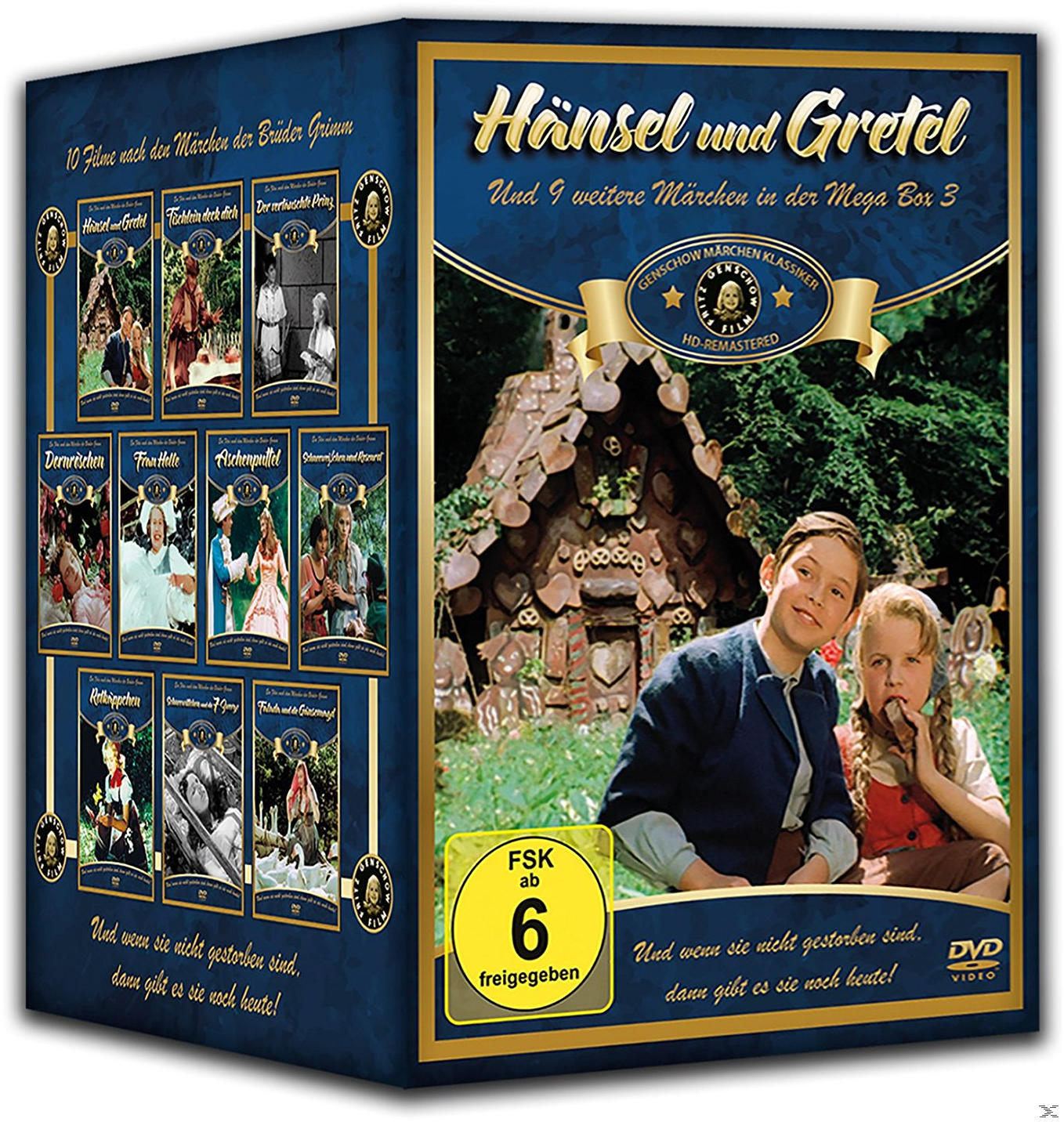 Klassiker 3 Disc-Box Mega-Box - 10er DVD Märchen