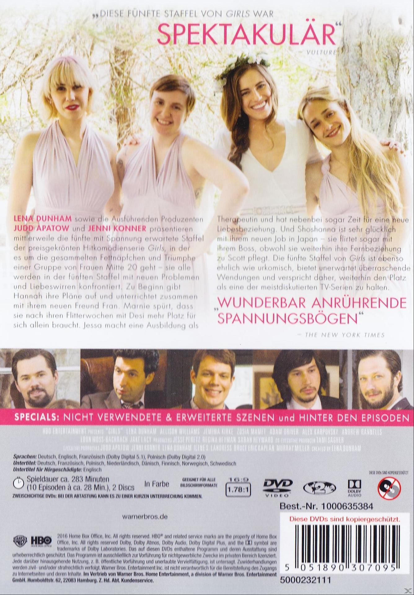 DVD-Cover. 4 Frauen. Text: Spektakulär, Girls und mehr.