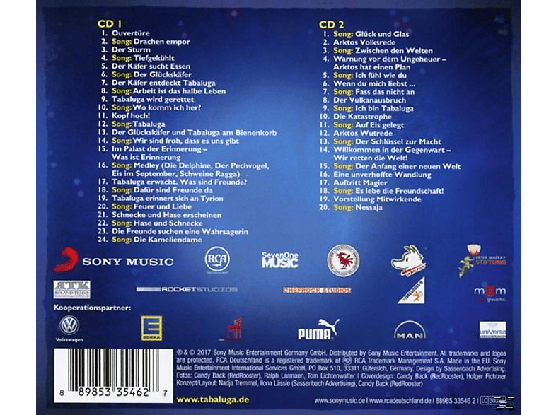 Thumbnail - Peter Maffay - Tabaluga Es lebe die Freundschaft Live (CD)