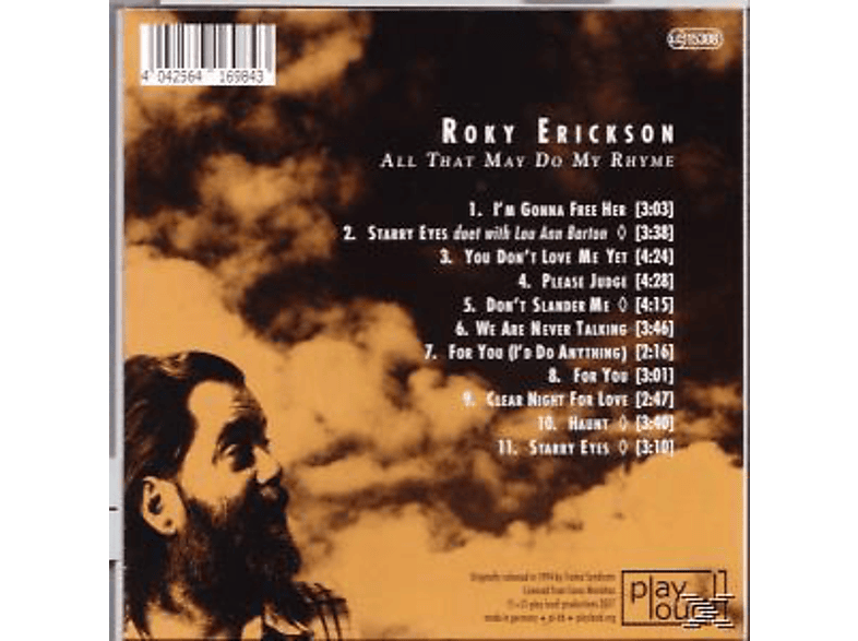 Thumbnail - Roky Erickson - All That May Do My Rhyme (CD)