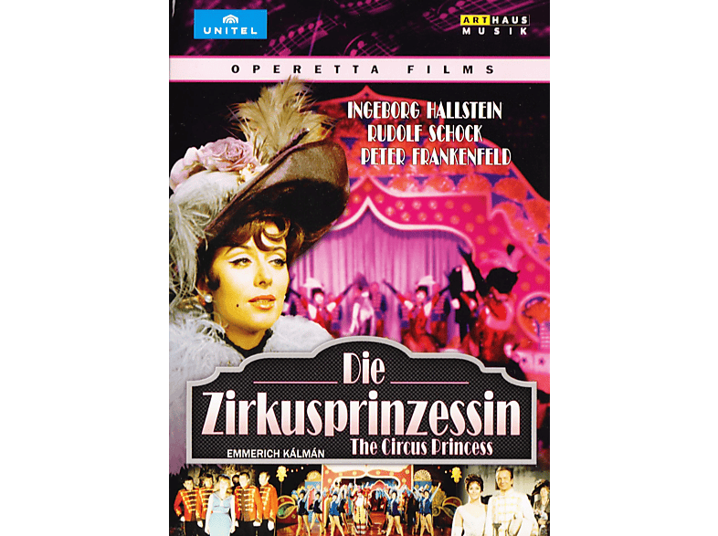 Ingeborg Hallenstein, Rudolf Schock - Die Zirkusprinzessin  - (DVD) | Opern/Klassik CDs