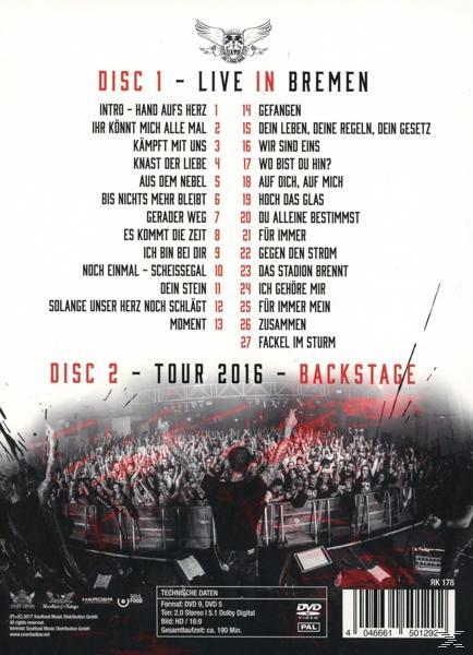Unantastbar - Live Ins Herz (Ltd. Erstauflage inkl.USB-Stick)  - (DVD)