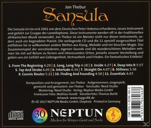 Jon Thebur - Sansula  - (CD)