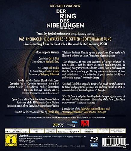 Diverse Opernsänger, Orchestra and Chorus of the Staatskapelle Weimar - Der Ring des Nibelungen  - (Blu-ray)