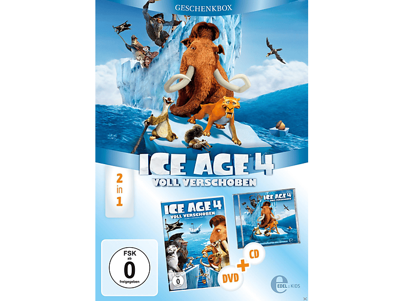 Geschenkbox Age Ice 4 DVD + CD