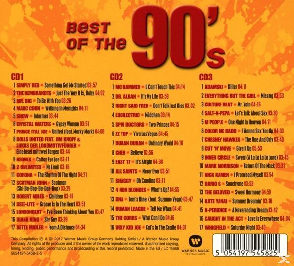 VARIOUS - Best Of The 90s  - (CD)
